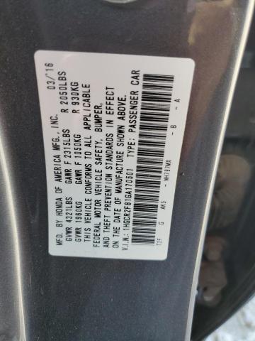 Photo 12 VIN: 1HGCR2F81GA170501 - HONDA ACCORD EXL 