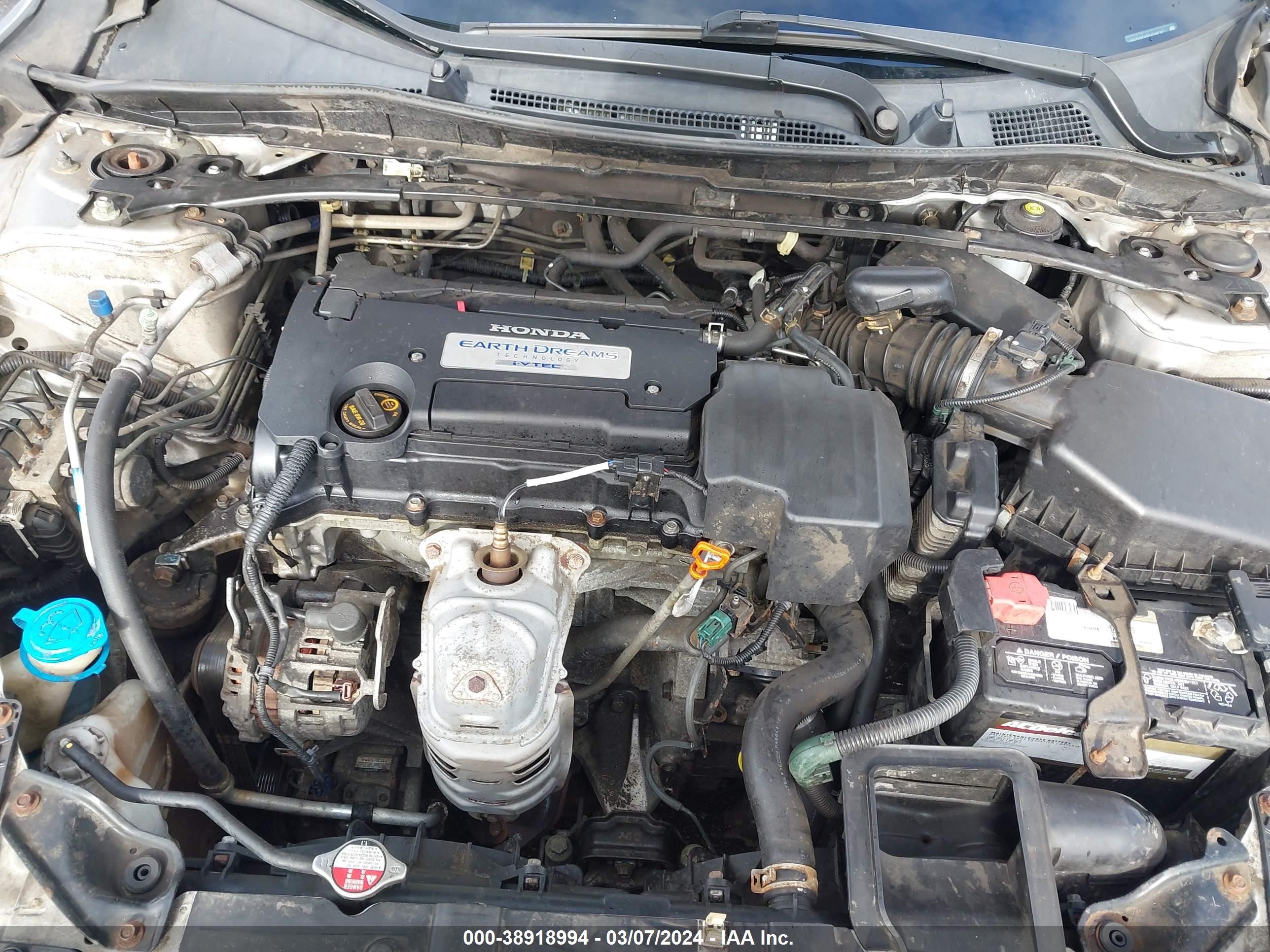 Photo 9 VIN: 1HGCR2F82DA008761 - HONDA ACCORD 