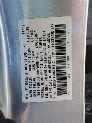 Photo 11 VIN: 1HGCR2F82DA080513 - HONDA ACCORD 