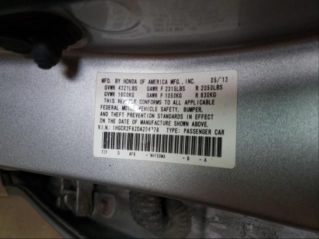 Photo 9 VIN: 1HGCR2F82DA204778 - HONDA ACCORD EXL 