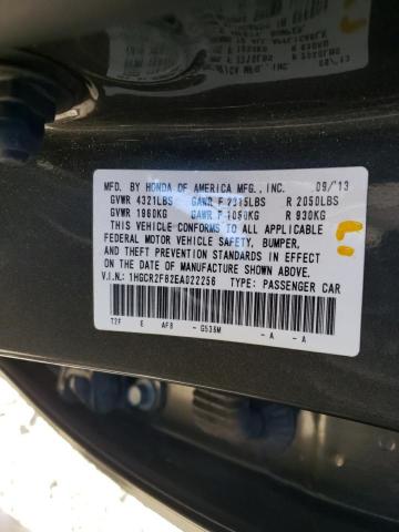 Photo 12 VIN: 1HGCR2F82EA022256 - HONDA ACCORD EXL 