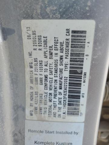 Photo 11 VIN: 1HGCR2F82EA023052 - HONDA ACCORD EXL 