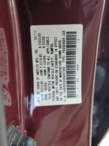 Photo 11 VIN: 1HGCR2F82EA037565 - HONDA ACCORD EXL 