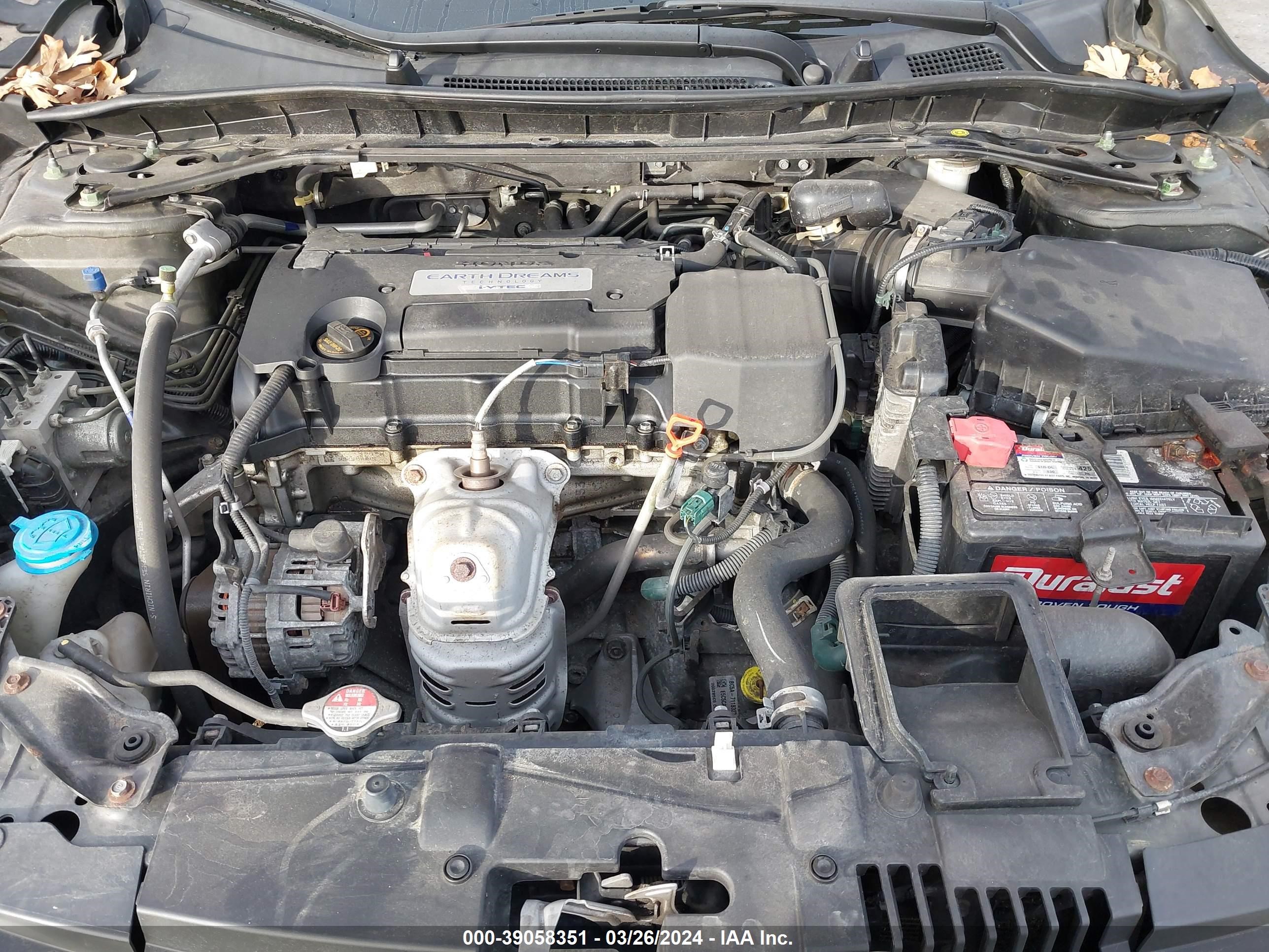 Photo 9 VIN: 1HGCR2F82EA107209 - HONDA ACCORD 