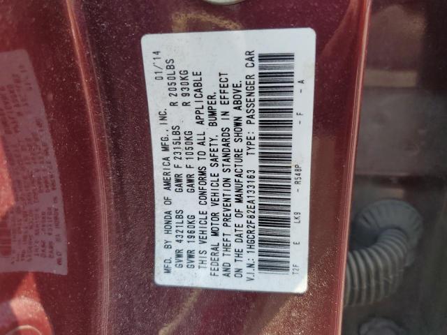 Photo 11 VIN: 1HGCR2F82EA133163 - HONDA ACCORD EXL 