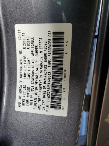 Photo 12 VIN: 1HGCR2F82EA146043 - HONDA ACCORD 