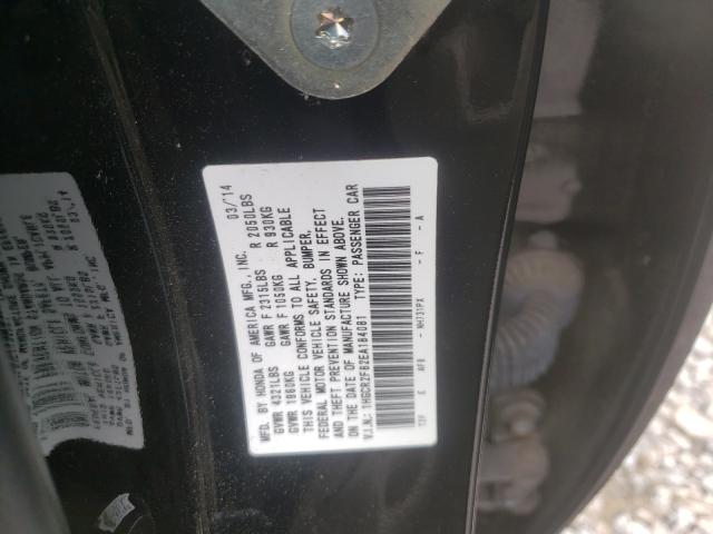 Photo 9 VIN: 1HGCR2F82EA184081 - HONDA ACCORD EXL 