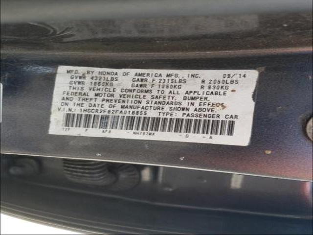 Photo 9 VIN: 1HGCR2F82FA018855 - HONDA ACCORD EXL 