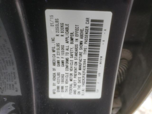 Photo 11 VIN: 1HGCR2F82FA093944 - HONDA ACCORD EXL 