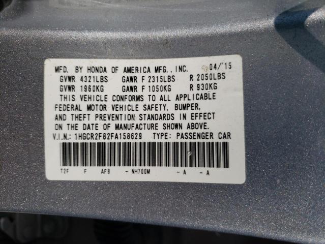 Photo 9 VIN: 1HGCR2F82FA158629 - HONDA ACCORD EXL 