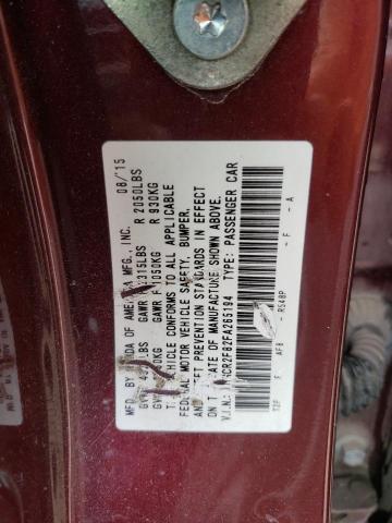 Photo 11 VIN: 1HGCR2F82FA265194 - HONDA ACCORD 