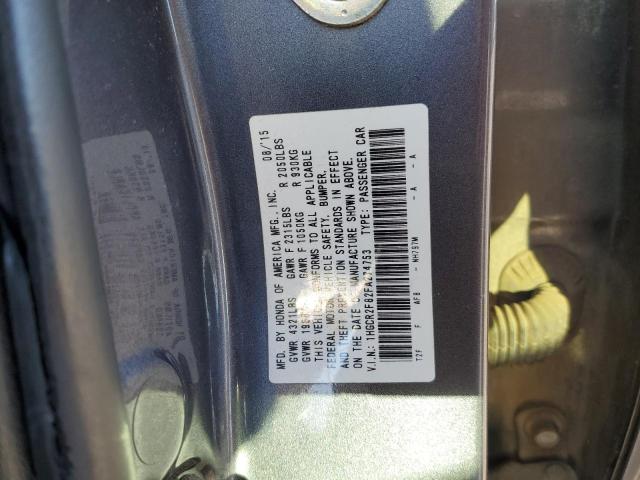 Photo 11 VIN: 1HGCR2F82FA274753 - HONDA ACCORD EXL 