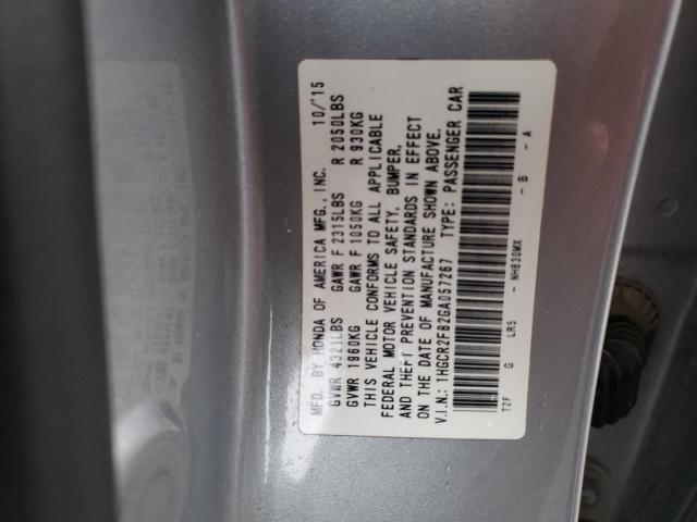 Photo 11 VIN: 1HGCR2F82GA057267 - HONDA ACCORD 