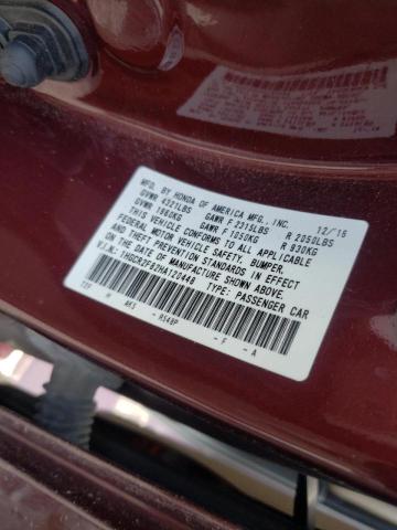 Photo 9 VIN: 1HGCR2F82HA120448 - HONDA ACCORD EXL 