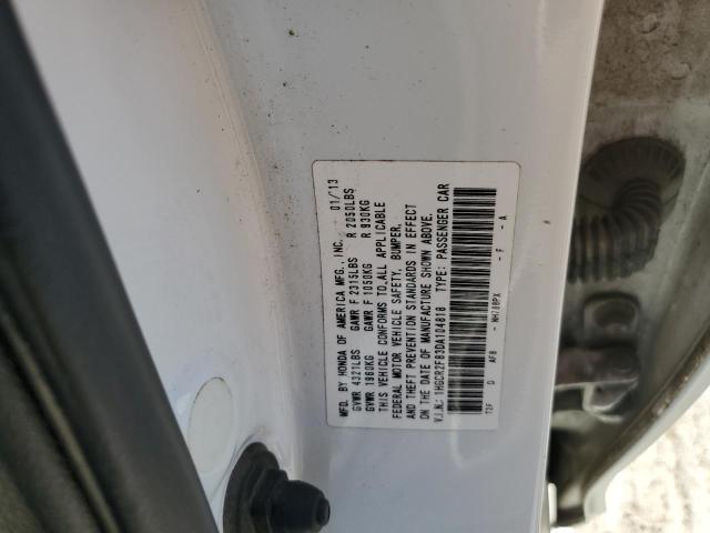 Photo 11 VIN: 1HGCR2F83DA104818 - HONDA ACCORD EXL 