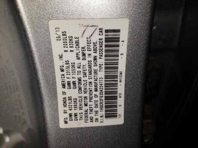 Photo 11 VIN: 1HGCR2F83DA204773 - HONDA ACCORD EXL 