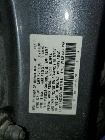 Photo 9 VIN: 1HGCR2F83DA230953 - HONDA ACCORD EXL 