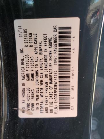 Photo 11 VIN: 1HGCR2F83EA141370 - HONDA ACCORD EXL 