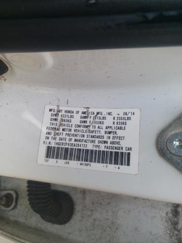 Photo 9 VIN: 1HGCR2F83EA264733 - HONDA ACCORD EXL 