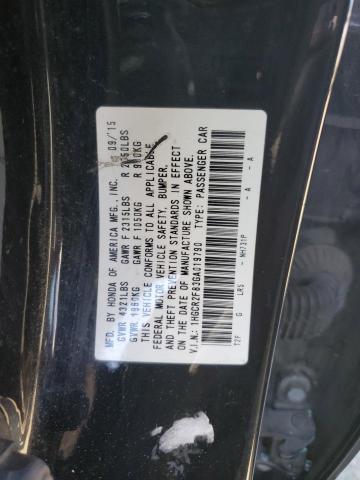 Photo 11 VIN: 1HGCR2F83GA019790 - HONDA ACCORD EXL 