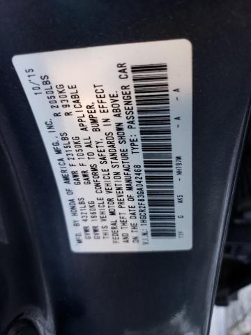 Photo 12 VIN: 1HGCR2F83GA042468 - HONDA ACCORD EXL 