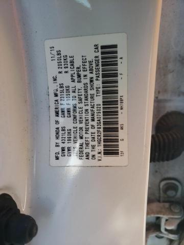 Photo 9 VIN: 1HGCR2F83GA075020 - HONDA ACCORD EXL 