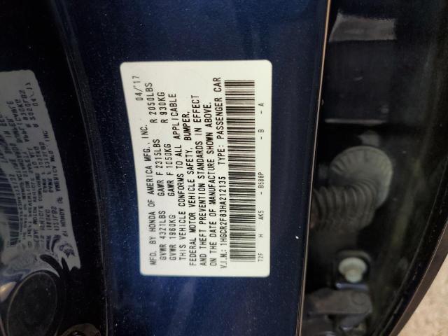 Photo 11 VIN: 1HGCR2F83HA212135 - HONDA ACCORD EXL 