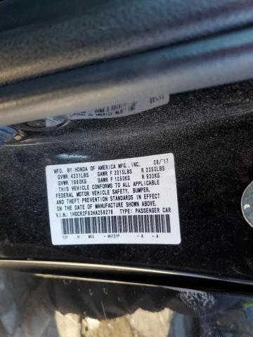 Photo 11 VIN: 1HGCR2F83HA259276 - HONDA ACCORD EXL 