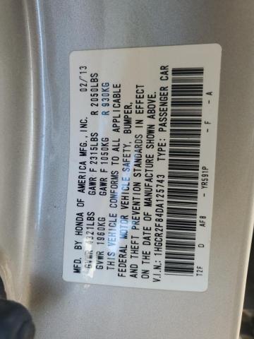 Photo 11 VIN: 1HGCR2F84DA125743 - HONDA ACCORD EXL 