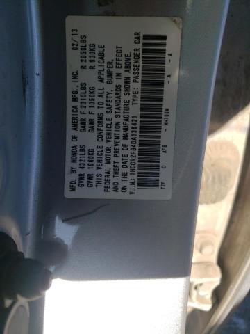 Photo 9 VIN: 1HGCR2F84DA136421 - HONDA ACCORD EXL 