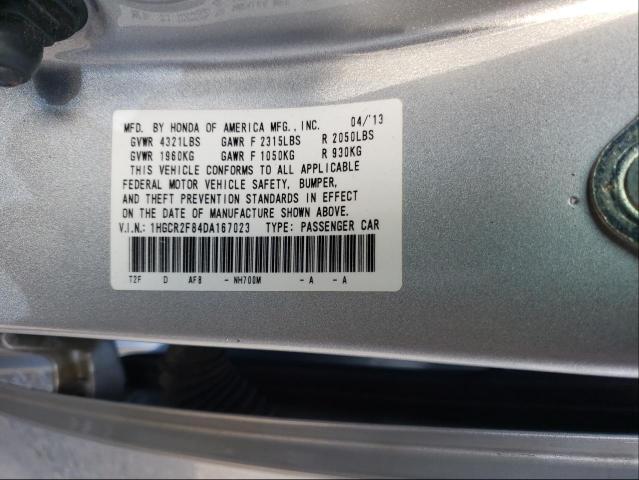 Photo 9 VIN: 1HGCR2F84DA167023 - HONDA ACCORD EXL 