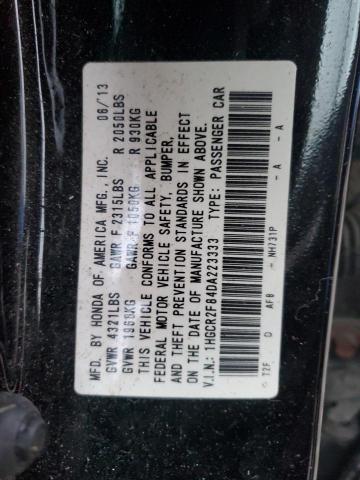 Photo 12 VIN: 1HGCR2F84DA223333 - HONDA ACCORD EXL 