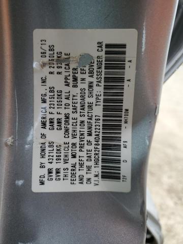 Photo 11 VIN: 1HGCR2F84DA223767 - HONDA ACCORD 