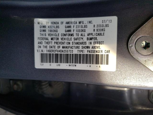 Photo 9 VIN: 1HGCR2F84DA255733 - HONDA ACCORD EXL 