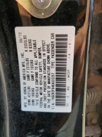 Photo 11 VIN: 1HGCR2F84EA000257 - HONDA ACCORD EXL 