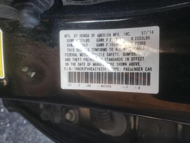 Photo 12 VIN: 1HGCR2F84EA278334 - HONDA ACCORD EXL 