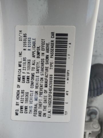 Photo 11 VIN: 1HGCR2F84EA286868 - HONDA ACCORD EXL 