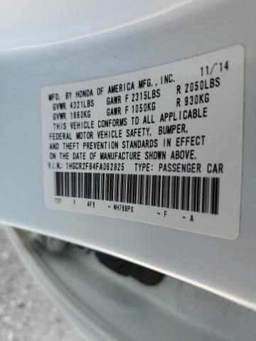 Photo 12 VIN: 1HGCR2F84FA062825 - HONDA ACCORD 