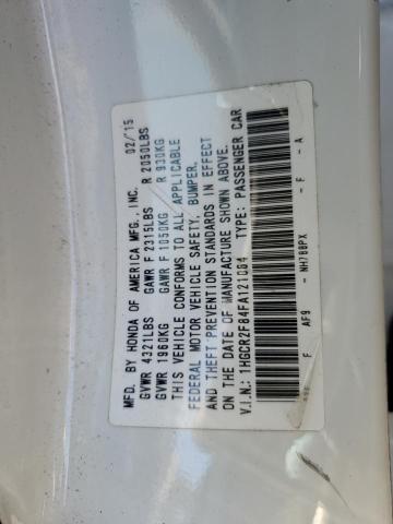 Photo 12 VIN: 1HGCR2F84FA121064 - HONDA ACCORD EXL 