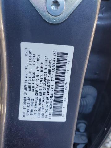 Photo 11 VIN: 1HGCR2F84GA117968 - HONDA ACCORD 