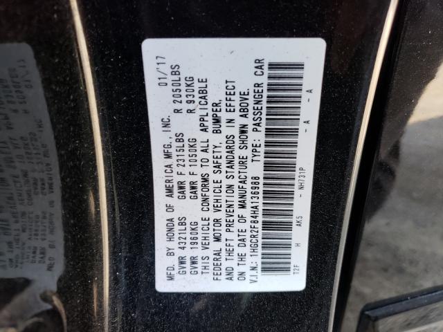 Photo 9 VIN: 1HGCR2F84HA136988 - HONDA ACCORD EXL 