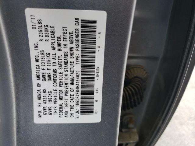 Photo 11 VIN: 1HGCR2F84HA154620 - HONDA ACCORD EXL 