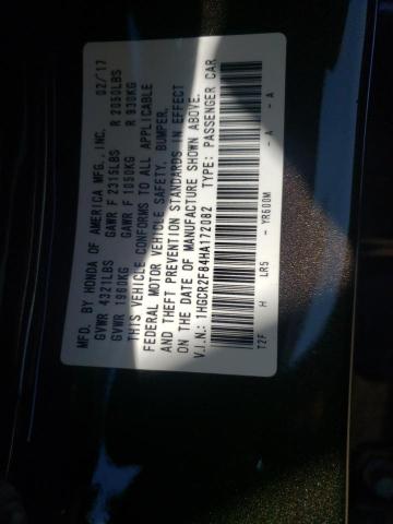 Photo 9 VIN: 1HGCR2F84HA172082 - HONDA ACCORD EXL 