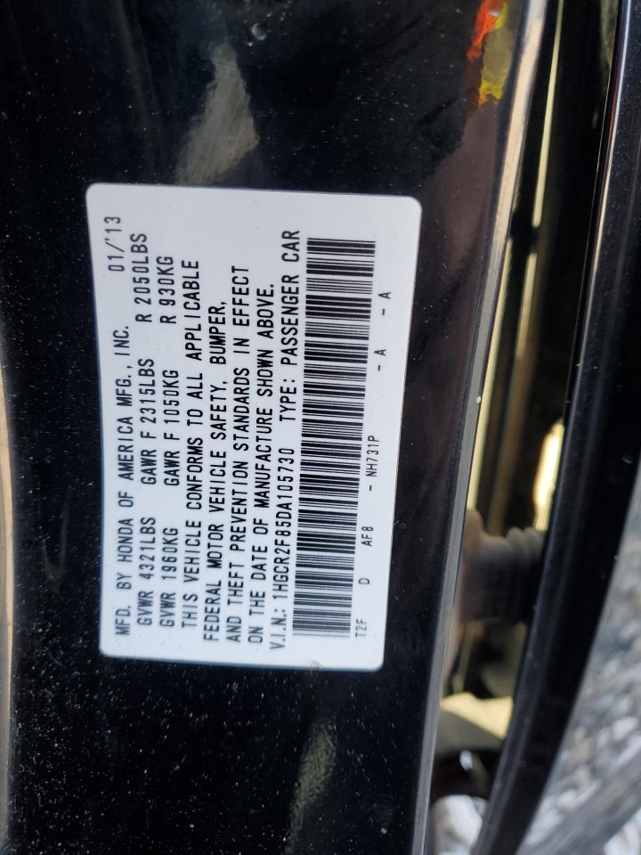 Photo 12 VIN: 1HGCR2F85DA105730 - HONDA ACCORD 