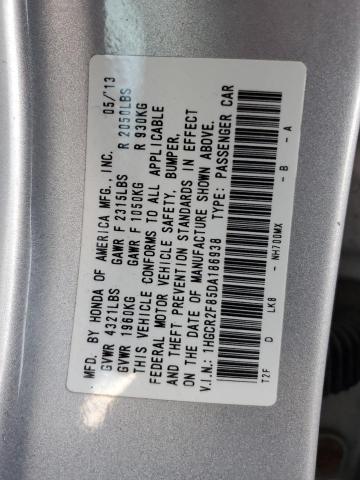 Photo 11 VIN: 1HGCR2F85DA186938 - HONDA ACCORD EXL 