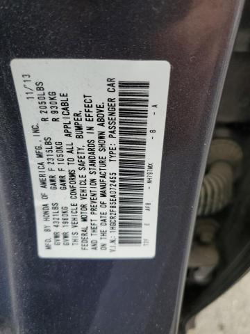 Photo 9 VIN: 1HGCR2F85EA072455 - HONDA ACCORD 