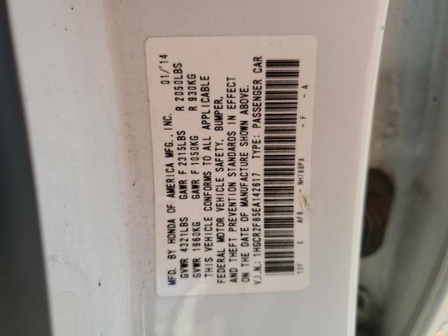 Photo 11 VIN: 1HGCR2F85EA142617 - HONDA ACCORD 