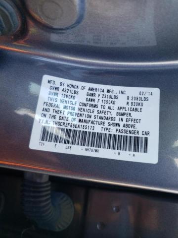 Photo 9 VIN: 1HGCR2F85EA155173 - HONDA ACCORD EXL 