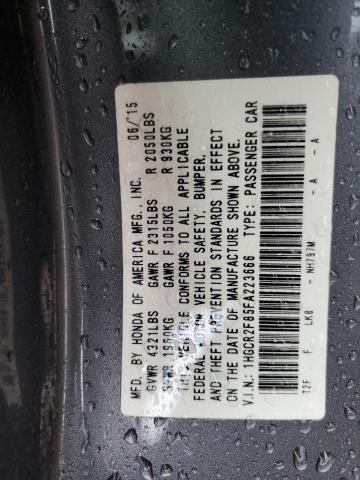 Photo 11 VIN: 1HGCR2F85FA223666 - HONDA ACCORD EXL 