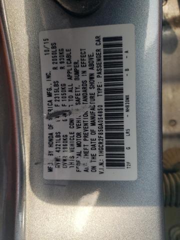 Photo 11 VIN: 1HGCR2F85GA054850 - HONDA ACCORD 